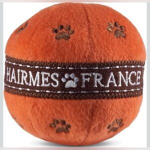 Luxurious Plush Dog Ball